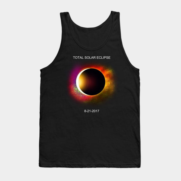 Total Solar Eclipse Tank Top by CreativePhil